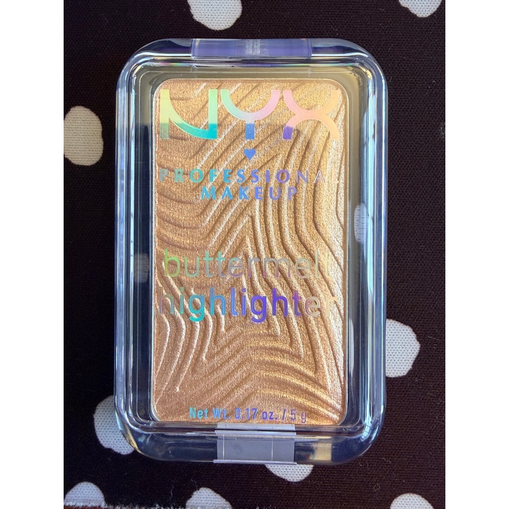 NYX Professional Makeup Buttermelt Highlighter 0.17oz 5g‎ New Glow Powder